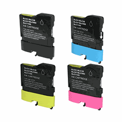Compatible Brother LC65 4-Color Ink Cartridge Set