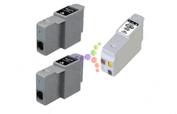 Remanufactured Canon BCI-24 3-Pack Ink Cartridge Set