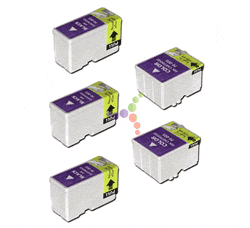 Compatible Epson T003011, T005011  for Compatible Epson T003011, T005011 Ink Cartridge Set of 5