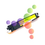Compatible HP 126A Yellow Laser Toner Cartridge