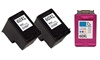 Remanufactured HP 60XL High Capacity Ink Cartridges Set of 3