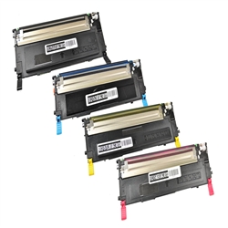 4-Color Compatible Laser Toner Cartridges for Samsung CLP-315