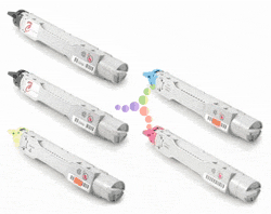 5-Pack Remanufactured Laser Toner Set for Xerox Phaser 6250