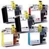 Brother Compatible LC103 with LC103BK, LC103C, LC103M, LC103Y Super High Yield Ink Cartridge Set of 5