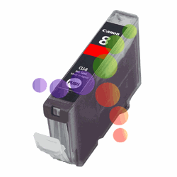 Compatible Canon CLI8R Red Ink Cartridge