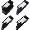 Compatible Dell 331-0777, 331-0778, 331-0779, 331-0780  High Yield Laser Toner Cartridge Set of 4 for Compatible Dell 1250, 1350