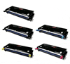 Remanufactured Dell Laser 3115cn 5-Pack Toner Cartridge Set