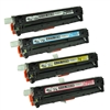 Compatible HP 131A  for HP CF210A, CF211A, CF212A, CF213A Laser Toner Cartridge Set of 4 for Color LaserJet Pro 200 M251n, M276nw