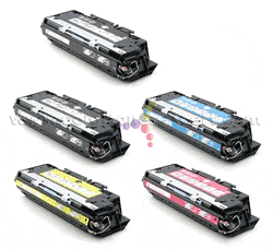 Remanufactured HP Color LaserJet 3500 5-Pack Laser Toner Set