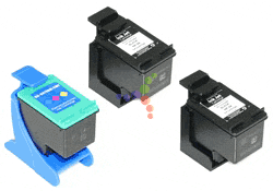 Remanufactured HP 94 and HP 95 Ink Cartridges Set of 3