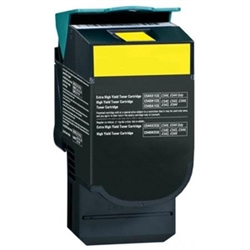 Lexmark C544X2YG High Yield Yellow Toner Compatible Cartridge