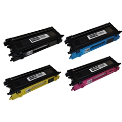 Brother TN110 4-Color Laser Toner Cartridge Set