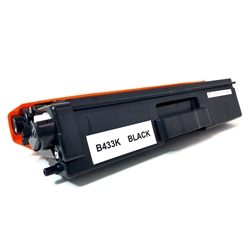 Brother TN433BK Black High Yield Toner Cartridge Compatible