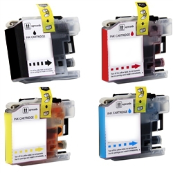 Compatible Brother LC103 4-Color High Yield Ink Cartridge Set