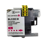 Compatible Brother LC203M Magenta Ink Cartridge - Replacement Ink Cartridge for MFC-J4320DW. MFC-J4420DW, MFC-J4620DW, MFC-J5520DW, MFC-J5620DW, MFC-J5720DW