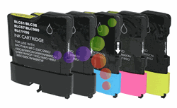 Compatible Brother LC61 5-Pack Ink Cartridge Set