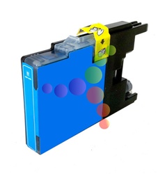 Compatible Brother LC75C Cyan High Yield Ink Cartridge
