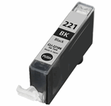 Compatible Canon CLI221BK Black Ink Cartridge