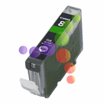 Compatible Canon CLI8G Green Ink Cartridge