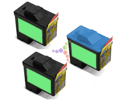 Remanufactured Dell Series 1 3-Pack Ink Cartridge Set