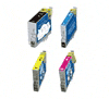 Remanufactured Epson Stylus CX3800 4-Color Ink Cartridge Set