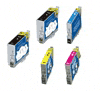 Compatible Epson T063  for Compatible Epson T063120, T063220, T063320, T063420 Ink Cartridge Set of 5