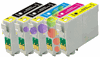 Remanufactured Epson T069 5-Pack Ink Cartridge Set