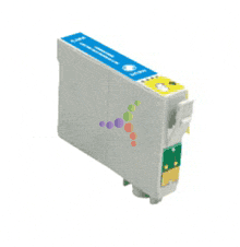 Remanufactured Epson T088220 Cyan Ink Cartridge