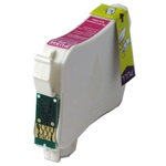 Remanufactured Epson T124320 Moderate Yield Magenta Ink Cartridge