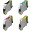Remanufactured Epson Stylus NX125 4-Color T125 Ink Cartridge Set