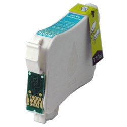Remanufactured Epson T126220 High Yield Cyan Ink Cartridge