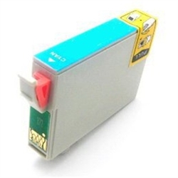 Remanufactured Epson T087220 Cyan Ink Cartridge