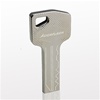8GB GigaFlash Key-Shaped Metal USB Flash Drive - Silver
