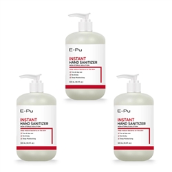 Hand Sanitizer 70% Ethyl Alcohol Content 3-Pack