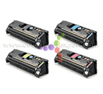 HP Color LaserJet 1500 Remanufactured Laser Toner Cartridge Set