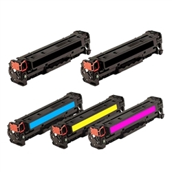Compatible HP 312A  for HP CF380A,CF381A,CF382A,CF383A Toner Cartridge Set of 5 for Color LaserJet Pro M476dn, M476dw, M476nw