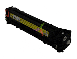 Remanufactured HP CB542A Yellow Laser Toner Cartridge