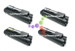 Remanufactured HP Color LaserJet 4500 4-Color Toner Cartridge Set