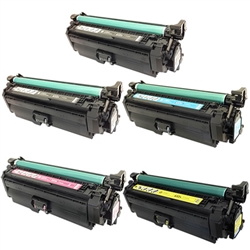 Yellow Compatible Laserjet M680dn M680f M680z M675 M680 Laser Printer Toner Cartridge Replacement for HP 653X 653A CF322A Printer Toner High Capacity 2-Pack