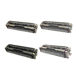 Remanufactured HP 201A 4-Color Laser Toner Cartridge Set