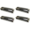 Remanufactured HP 201X 4-Color Laser Toner Cartridge Set