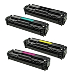 Remanufactured HP 410A Laser Toner Cartridge Set of 4