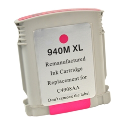 Remanufactured HP 940XL C4908AN Magenta Ink Cartridge