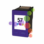 Remanufactured HP C6657AN Tri-Color Ink Cartridge