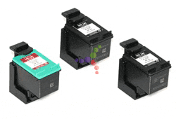 Remanufactured HP 94, HP 97 Inkjet Cartridges Set of 3
