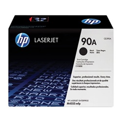 Original HP CE390A (90A) Black Laser Toner Cartridge - For LaserJet M4555F, M4555FSKM, M4555H