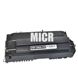 Remanufactured HP C3903A Black MICR Laser Toner Cartridge