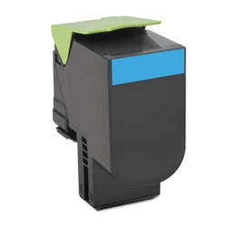 Lexmark 70C1XC0 Extra High Yield Cyan Toner Compatible Cartridge