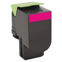 Lexmark 80C1XM0 Toner Extra High Yield Magenta Compatible Cartridge