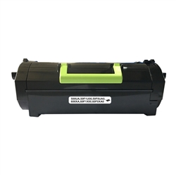 Lexmark 500UA,50F1U00,50F0UA0 Black Remanufactured High Yield Toner Cartridge,600XA,60F1X00,60F0XA0